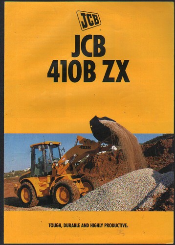 Jcb 410b wheeled loading - "410b,
