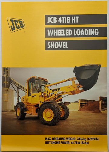Jcb 411b wheeled loading - 411b,
