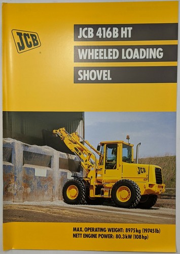Jcb series 416 wheeled - jcb, 416-b