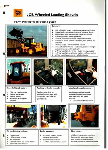 Jcb wheeled loading shovels - wheeled,
