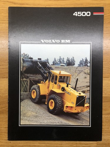 Volvo bm4500 brochure - bm4500, brochure.