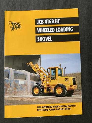 Jcb 416b wheeled loading - wheeled,