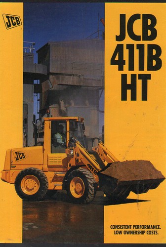 Jcb 411b wheeled loading - wheeled,