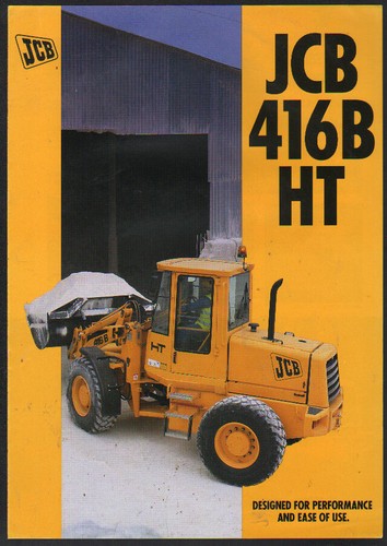 Jcb 416b wheeled - "416b, loading