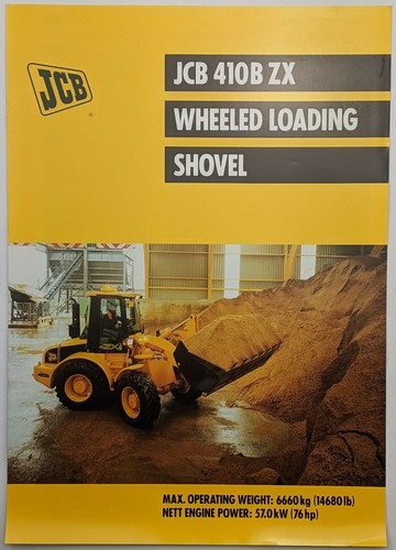 Jcb 410b wheeled - 410b,