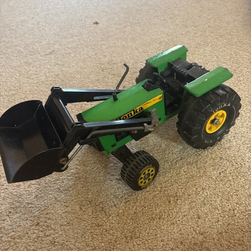 Tonka tractor loading shovel - tonka,