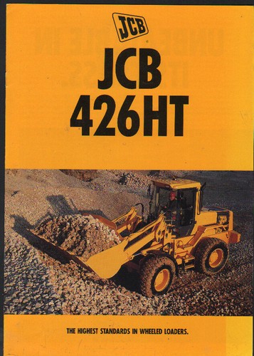 Jcb 426ht wheeled - "426ht", loading